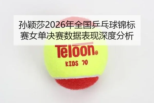 孙颖莎2026年全国乒乓球锦标赛女单决赛数据表现深度分析